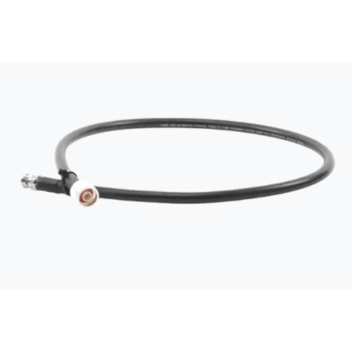 Epcom Cable Coaxial LMR-240 de 255 cm, con Conectores BNC Macho a N Macho.
