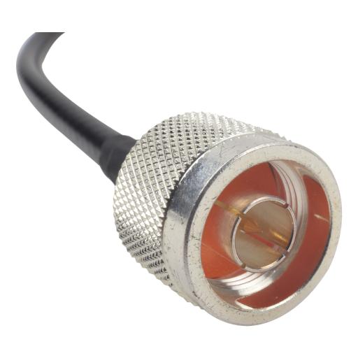 Epcom Cable LMR-240 de 60 cm con conectores N Macho y SMA Macho Inverso.