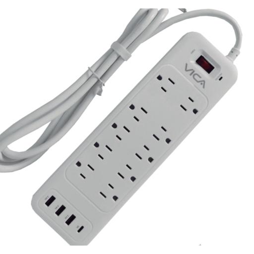 Vica Centro Multicontacto VICA SUP USB 9P