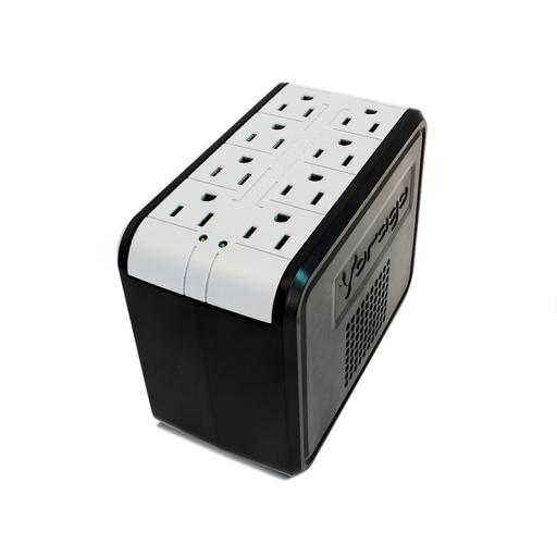 [VORAGO_AVR-200] Vorago REGULADOR VORAGO AVR-200 1400VA 8 CONTACTOS NEGRO/BLANCO