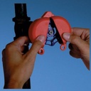 Panduit Dispositivo de Bloqueo LOTO para Válvulas de Compuerta, para Diámetros de 1" a 3", Color Rojo