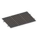 Epcom Kit De Minirieles Para Panel Solar Arreglo 1X3  Para Instalación Plano En Lámina