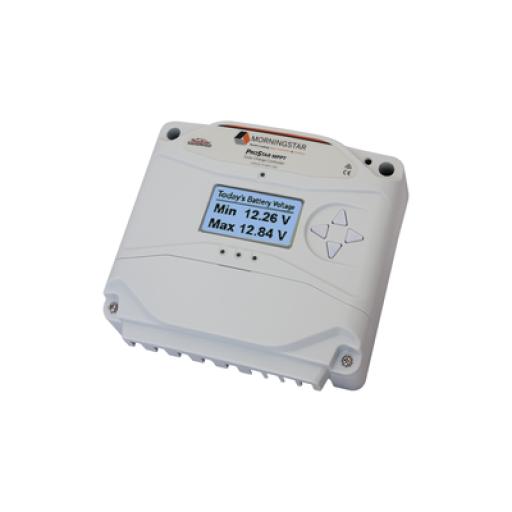 Morningstar CONTROLADOR DE CARGA SOLAR PROSTAR MPPT 25 A. Con pantalla.