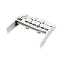 CHINT Soporte + Barra de Conexion (4 MOD) (4+2 ENTR.) IP40