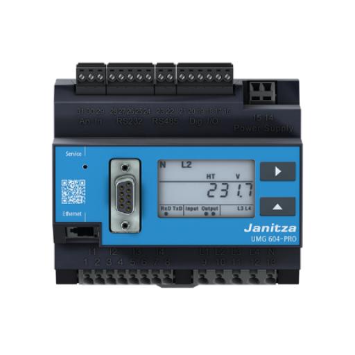 Janitza 001-0002 - JANITZA Analizador UMG 604 PRO