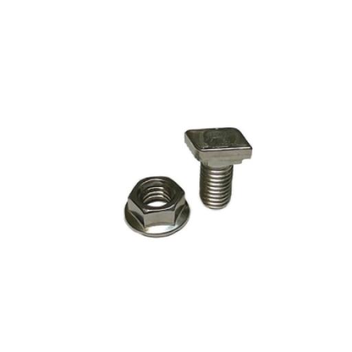 Unirac 405-0010 - 009022S Unirac Bnd T-Bolt & Nut 3/8¨X 1.2¨SS 