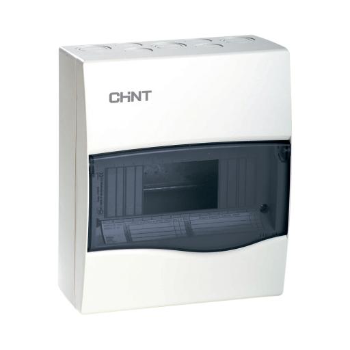 CHINT Caja de distribución para sobreponer, IP40, 08 módulos  (SKU: 8101011)