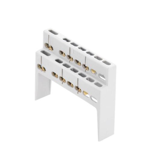 CHINT Soporte + Barra de Conexion (8 MOD) (8+2 ENTR.) IP40