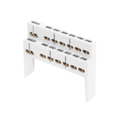 CHINT Soporte + Barra de Conexion (12/24/36 MOD) (12+2 ENTR.) IP40