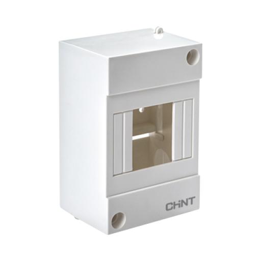 CHINT Caja de distribución para sobreponer, IP20, 04 módulos (SKU:8101001)