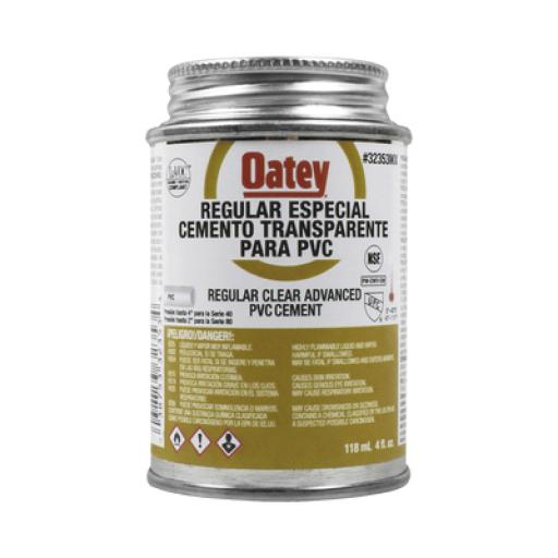 AMANCO-WAVIN Cemento Claro de 118 ml para Tubo Conduit PVC Pesado.