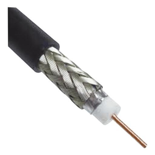 LINKEDPRO BY EPCOM Metro de Cable Coaxial RG-8/X LP-240 de Baja Pérdida, 50 Ohms