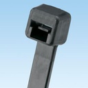 Panduit Cincho de Nylon 6.6 de Bloqueo, 203 mm largo x 2.5mm ancho, Color Negro, Exterior Resistente a Rayos UV, Paquete de 1000pz