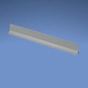 Panduit Divisor para uso con canaletas T70, Material PVC Rígido, 2.4 m de Largo, Color Gris Internacional 