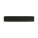 Siemon Patch Panel UltraMAX. UTP, Precargado con Jacks Cat6A, 48 Puertos, Plano, 2U