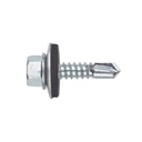 ANCLO Tornillo Punta Broca Sello Montado 6.4 X 25 mm (1/4" X 1") Caj. C/100pz.