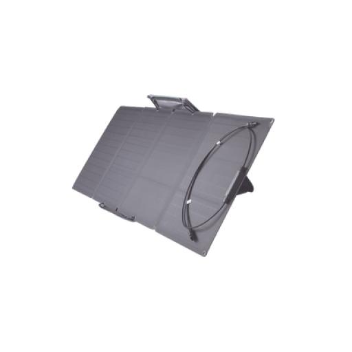 ECOFLOW Módulo Solar Portátil y Flexible de 100W Recomendado para Estaciones Portátiles EFD330, EFD350 ó EFD500 / Ajuste de Ángulo / Carga Eficiente / Incluye Cable XT60 a MC4