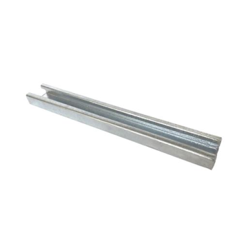 CHAROFIL Unicanal liso 4x2, 3000 mm, con acabado Galvanizado por inmersión en caliente