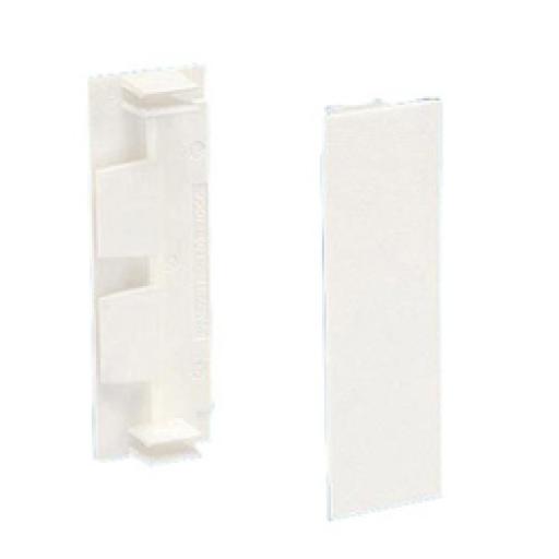 Panduit Unión recta de tapa, para uso con canaleta T70, Material PVC Rígido, Color Blanco