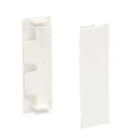 Panduit Unión recta de tapa, para uso con canaleta T70, Material PVC Rígido, Color Blanco