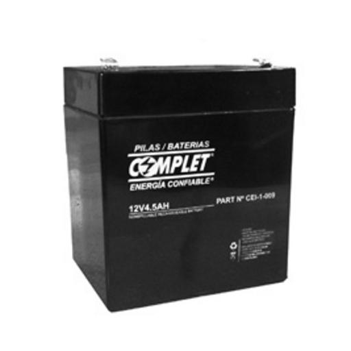 Complet BATERIACOMPLET  12V 4.5 AH DE REEMPLAZO LIBRE DE MANT. (CEI-1-009)