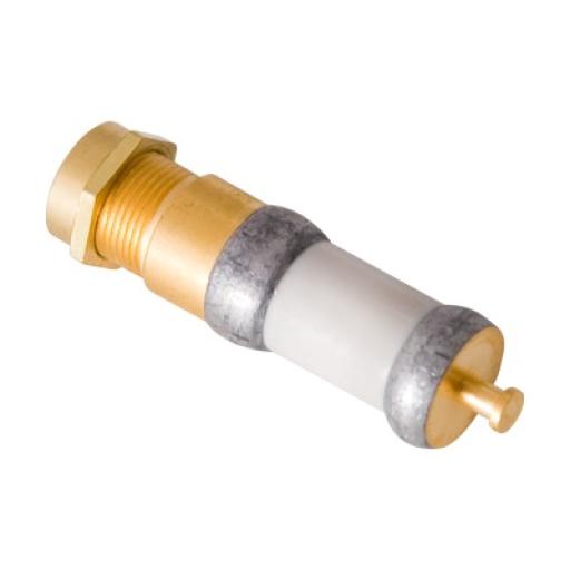 Syscom Capacitor Variable Trimmer de Aire, 1-30 pFd.  para Ajuste del Rechazo de Banda en Duplexers de VHF (L=17,27 mm).