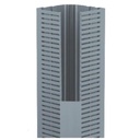 Panduit Canaleta para Cable en Esquina, 5.33" x 4.58", 6 Pies, Color Gris