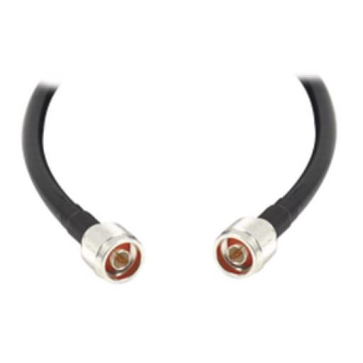 Epcom Jumper con Cable tipo RG8 con Conectores N Macho / N Macho de 3 metros.