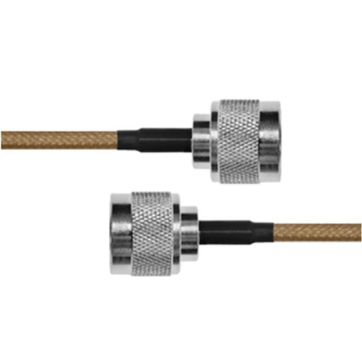 Epcom Jumper con Cable LP142 de 30 cm, con Conectores N Macho a N Macho.