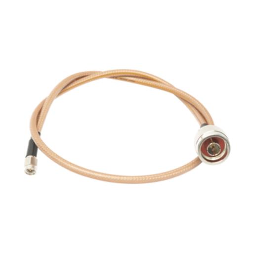 Epcom Jumper con Cable LP142 de 60 cm, con Conectores N Macho a SMA Macho (Hasta 8 GHz).