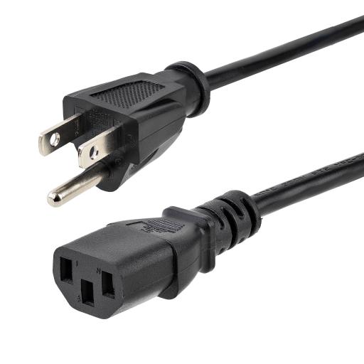 StarTech.com CABLE DE PODER DE 7.6M PARA PC COMPUTADORA NEMA5-15P A C13     .