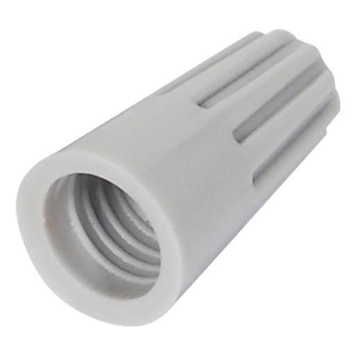 Epcom Capuchón roscable / 18 AWG / Gris / Paquete de 25 piezas.