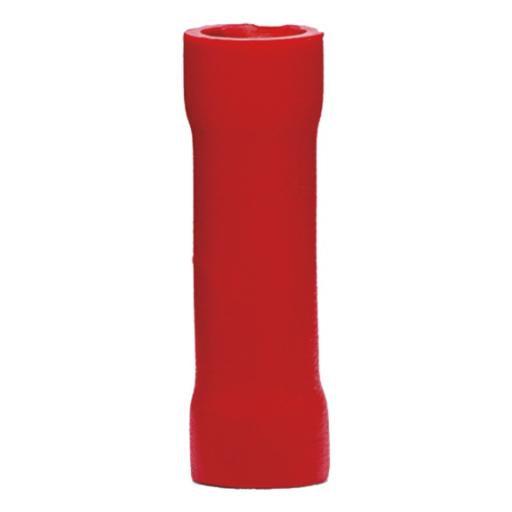 Epcom Conector a tope aislado / 22 - 16 AWG / Rojo / Paquete de 25 piezas
