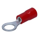 Epcom Terminal tipo ojo / 3 / 16" / 22 - 16 AWG / Rojo / Paquete de 25 piezas.