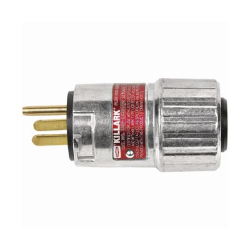 HUBBELL KILLARK Clavija entrada recta, 20 A 125 V CA, Nema 5-20P. Uso en Áreas Clasificadas. 