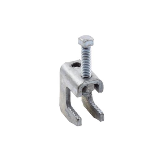 ANCLO Mordaza  Acero Fija barras de  3/4", para varilla roscada de 3/8".
