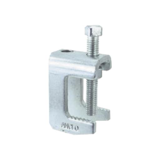 ANCLO Mordaza Acero Fijabarras de 1 1/4", para varilla roscada de 1/2.