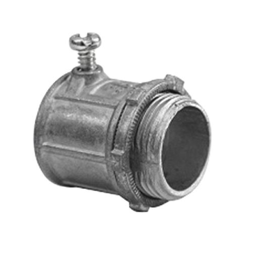 ANCLO Conector de 1 1/2" para Tubo Pared Delgada con Tornillos Opresores.