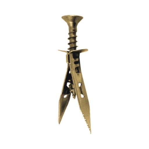 Thorsman Taquete metálico (25 pzs) para Instalación en tabla yeso, para panel de yeso de 1/4, 3/8, 1/2 y 5/8 (1500-02001)