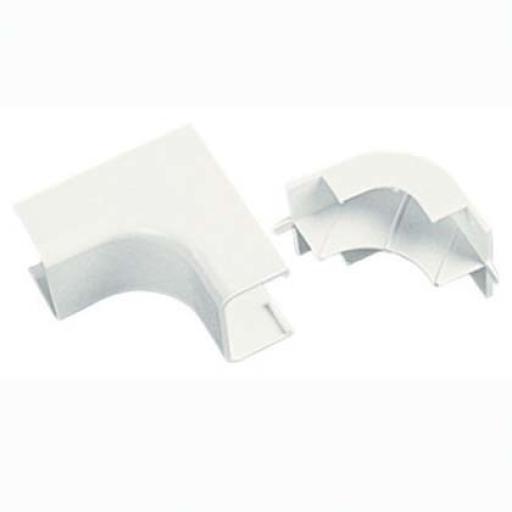 Panduit Esquinero interior, para uso con canaleta LDPH10 y LD2P10, material ABS, Color Blanco