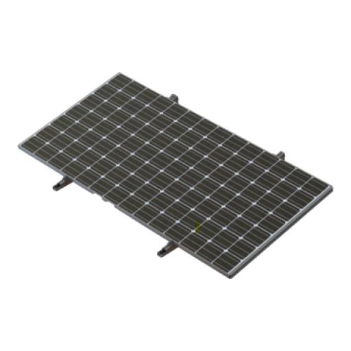 [PRECISION_PSFR03H] Precision  Montaje Para Piso de Concreto Para un Modulo Fotovoltaico  de 450 a 660W