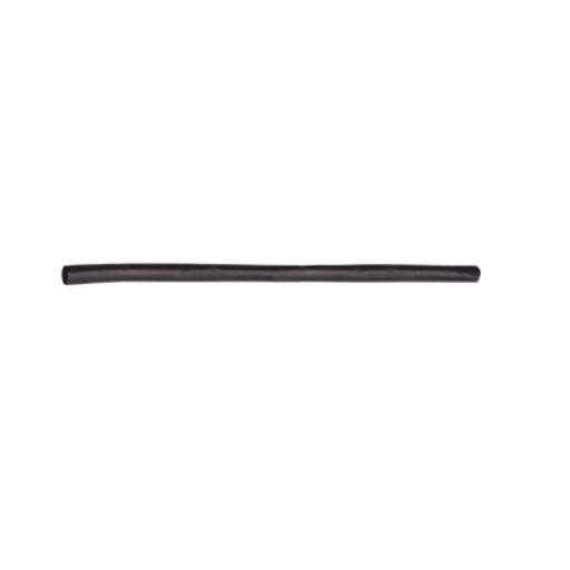 SYSCOM PARTS Tubo Termoencogible (Termofit) Negro de 1.2 m, 1/16" de Diámetro, Reduce de 2:1, Poliolefina.