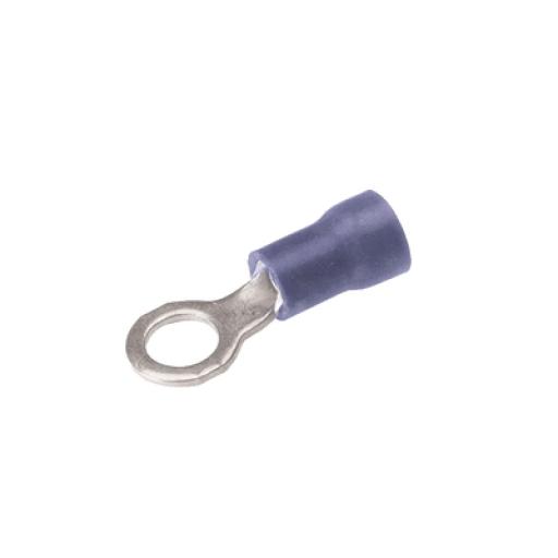HUBBELL BURNDY Zapata Terminal de Ojillo  para Tornillo 1/4 in (6 mm) calibre 16-14 AWG con aislamiento de vinilo.