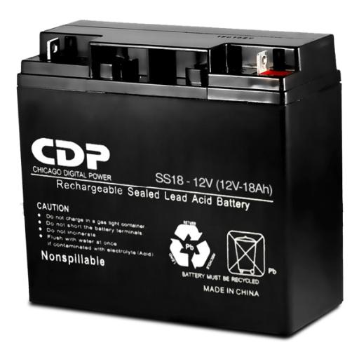 CDP SLB12-18 BATERIA DE PLOMO ACIDO SECA SELLADA 12VDC-18AH