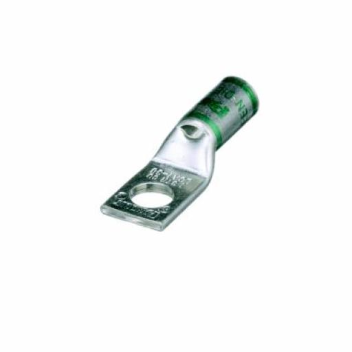 [PANDUIT_LCA1-38-E] Panduit Terminal de Compresión de Cobre con Orificio 3/8 in, para Cable 1 AWG. 20 Piezas