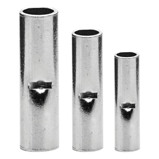 Epcom Conector a tope / Sin aislar / 12 - 10 AWG / Sin color / Paquete de 25 piezas.