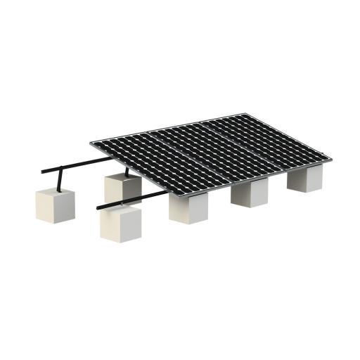 [EPCOM_VEKTOR8BLK] Epcom Montaje para Panel Solar, Riel "8" de 5400mm para Módulos con Espesor de 30-35mm, Velocidad de Viento Máx. 136km/h (20° a 45°) Con Anodizado Negro