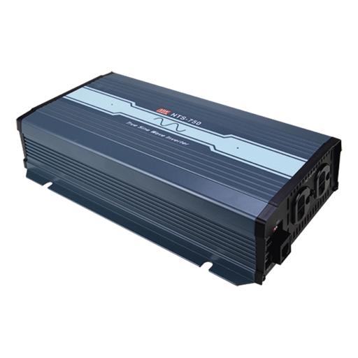 MEANWELL Inversor de Corriente de Onda Pura / Entrada 24 Vcd / Salida 750 W / 110 Vca 60 Hz