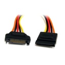 StarTech.com CABLE 30CM EXTENSION CORRIENTE ALIMENTACION SATA - 15 PINES    .
