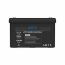 EPEVER Batería de Litio LiFePO4 Ciclo Profundo 12.8Vcc, 120 Ah, 1.53Kwh, para Exterior, Libre de Mantenimiento